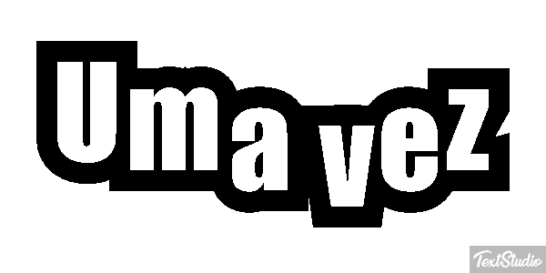 Uma vez Tekst effect