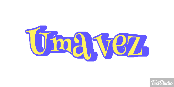 Uma vez Tekst effect