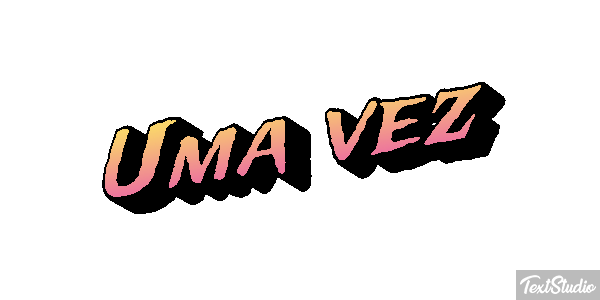 Uma vez Tekst effect