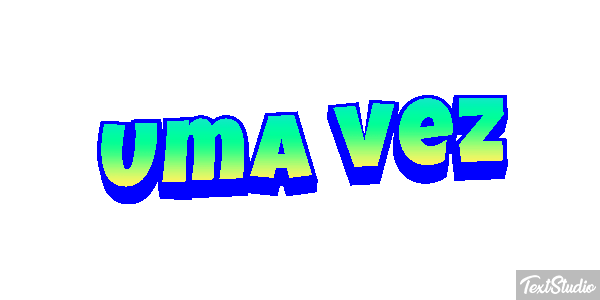 Uma vez Tekst effect