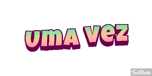 Uma vez Tekst effect