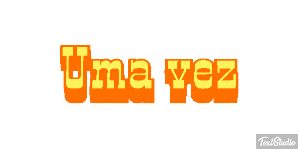 Uma vez Tekst effect