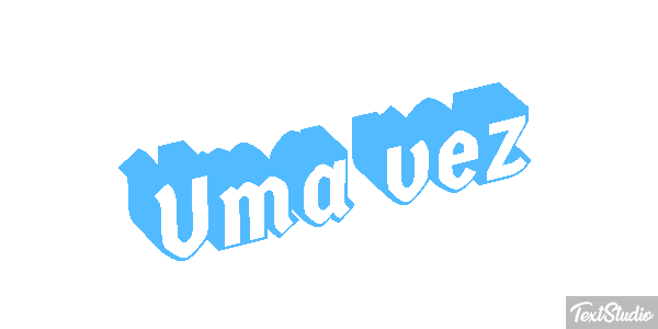 Uma vez Tekst effect