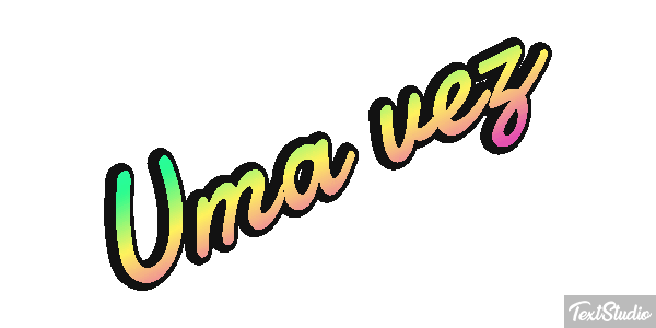 Uma vez Tekst effect