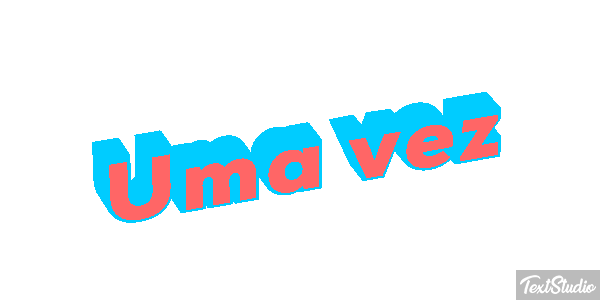 Uma vez Tekst effect