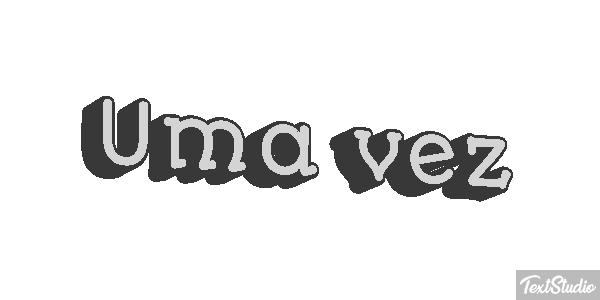 Uma vez Tekst effect