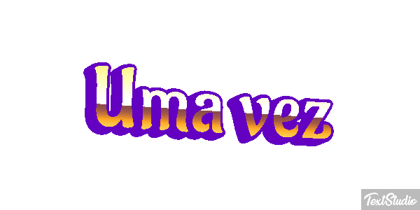 Uma vez Tekst effect