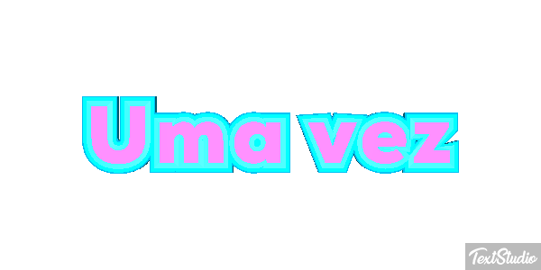 Uma vez Tekst effect