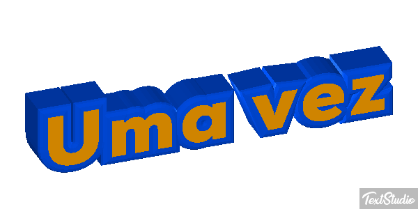 Uma vez Tekst effect