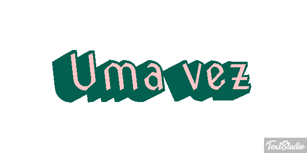 Uma vez Tekst effect