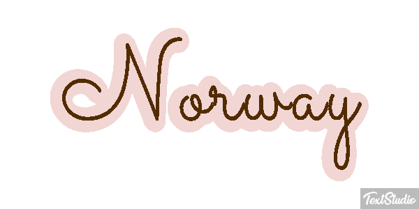 Norway Text effect