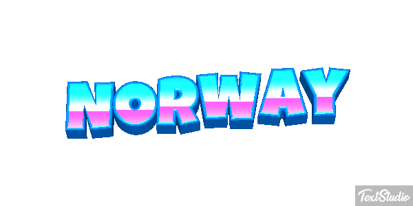 Norway Text effect