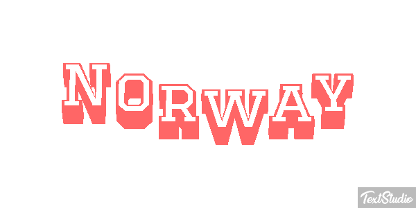 Norway Text effect