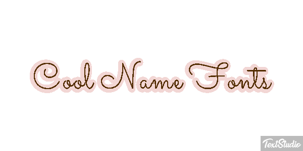 Cool Name Fonts テキスト効果