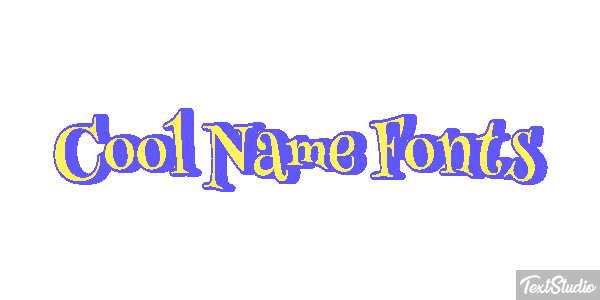 Cool Name Fonts テキスト効果