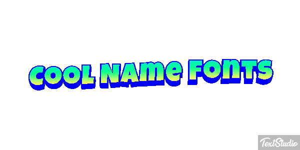 Cool Name Fonts テキスト効果