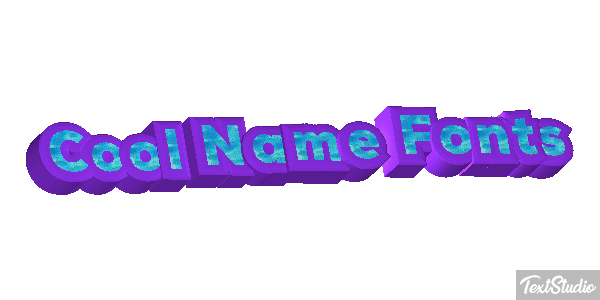 Cool Name Fonts テキスト効果