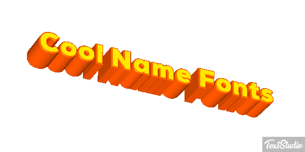 Cool Name Fonts テキスト効果