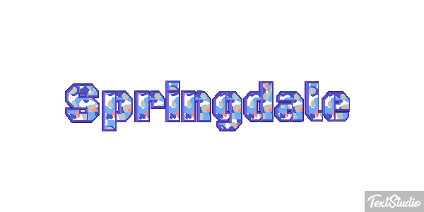 Springdale Efeito do texto