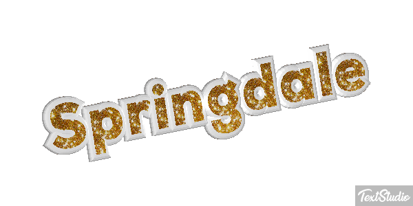 Springdale Efeito do texto
