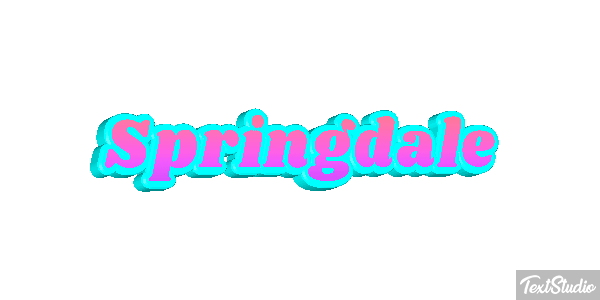 Springdale Efeito do texto