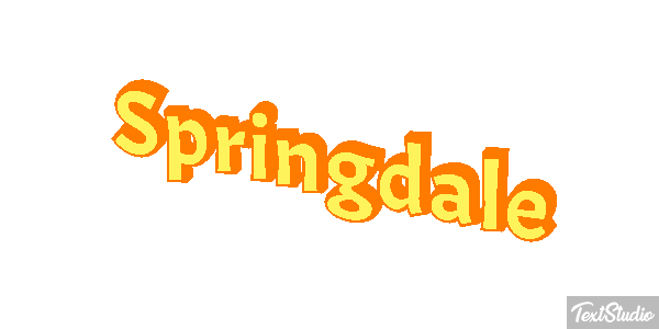 Springdale Efeito do texto