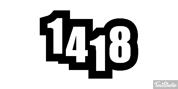 1418 Efekt tekstowy