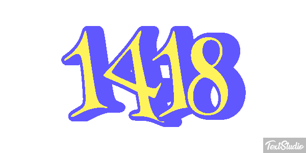 1418 Efekt tekstowy