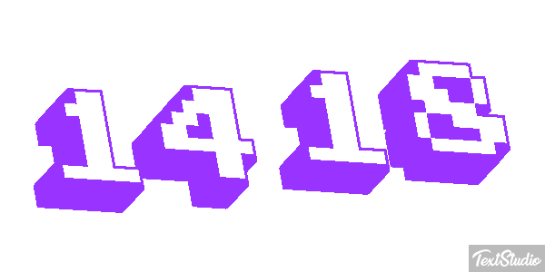 1418 Efekt tekstowy