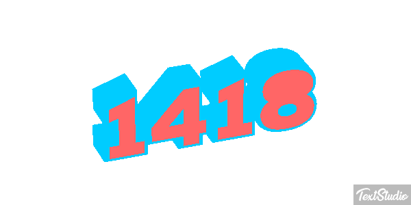 1418 Efekt tekstowy