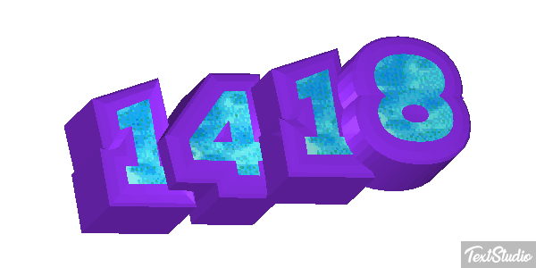 1418 Efekt tekstowy