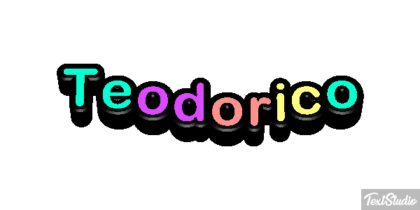 Teodorico Effetto testo