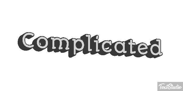 Complicated Effetto testo