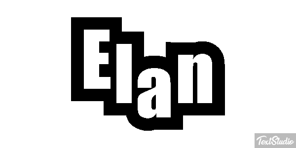 Élan Effet de texte