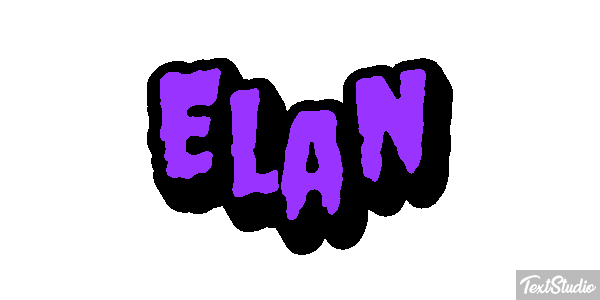 Élan Effet de texte