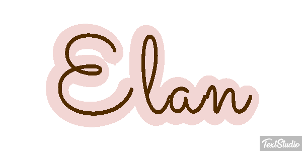 Élan Effet de texte