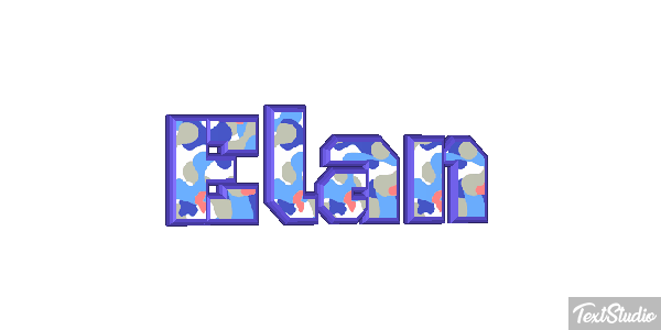 Élan Effet de texte