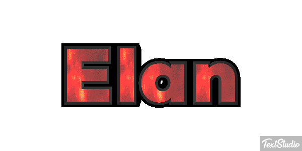 Élan Effet de texte