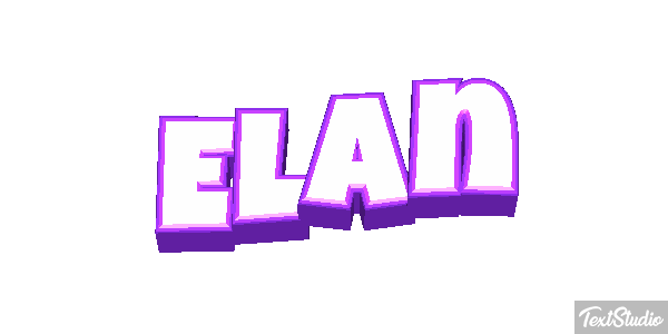 Élan Effet de texte