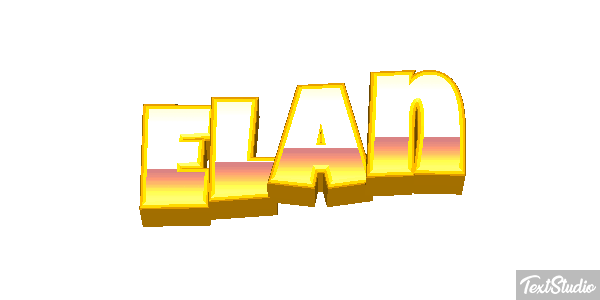 Élan Effet de texte
