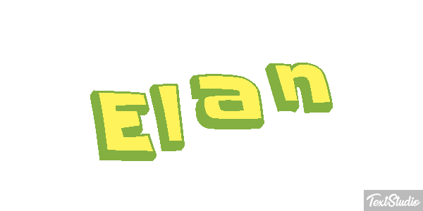 Élan Effet de texte