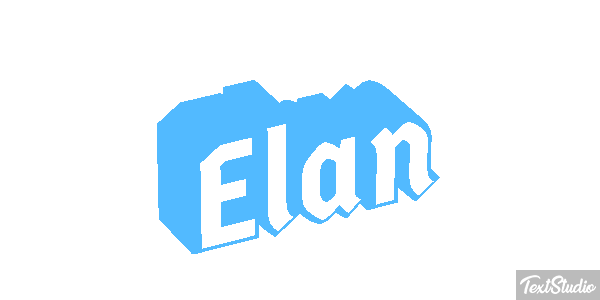 Élan Effet de texte