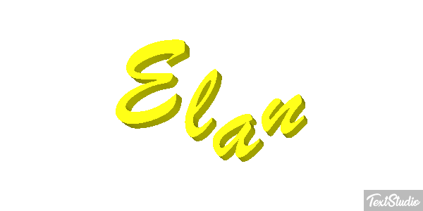 Élan Effet de texte