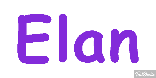 Élan Effet de texte