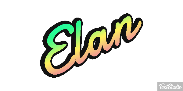 Élan Effet de texte