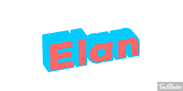 Élan Effet de texte