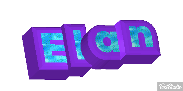 Élan Effet de texte
