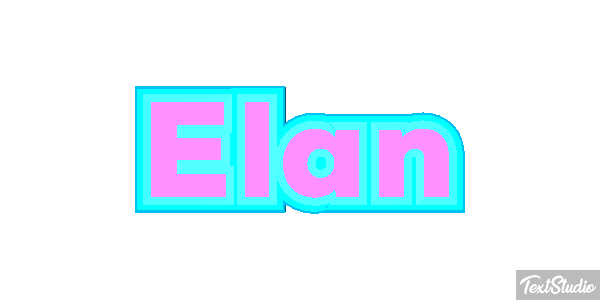 Élan Effet de texte
