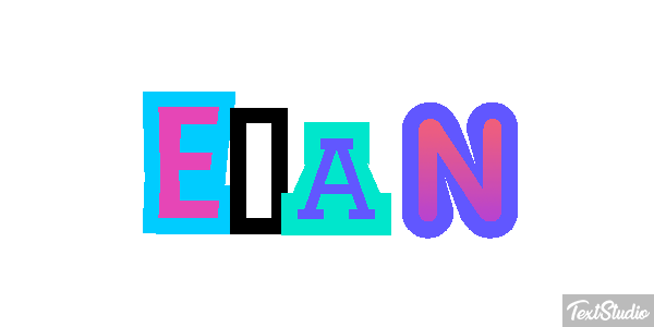 Élan Effet de texte