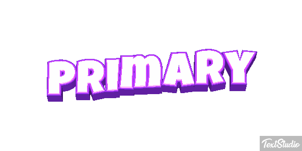 Primary Текстовый эффект